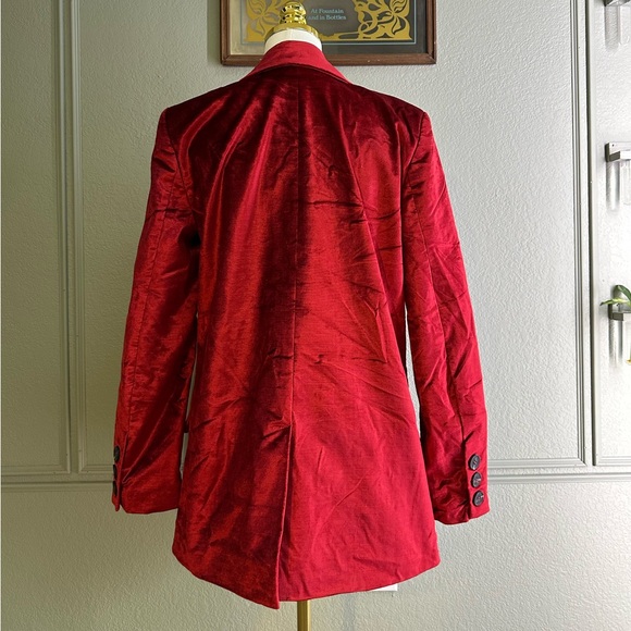 Free People Velvet Ashby Blazer - Picture 2 of 10